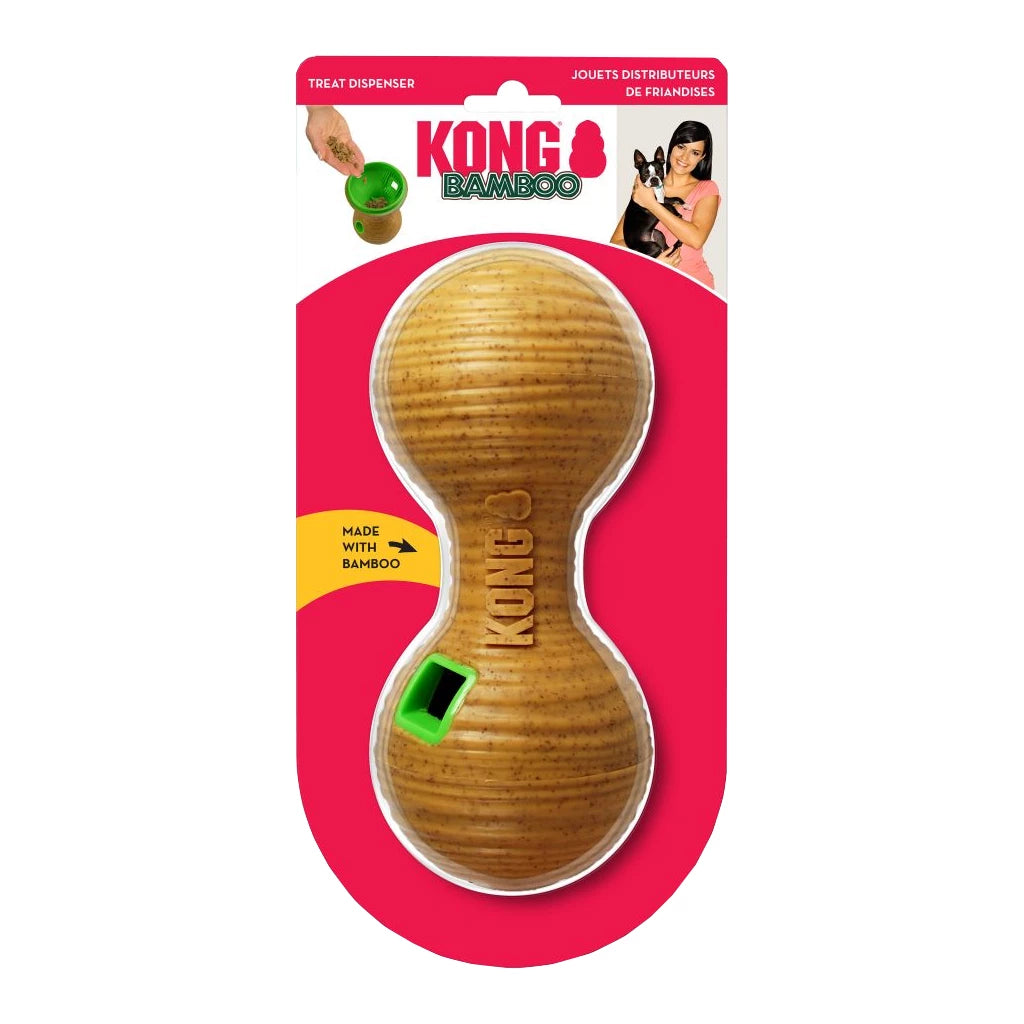 Kong Bamboo Voedseldispenser